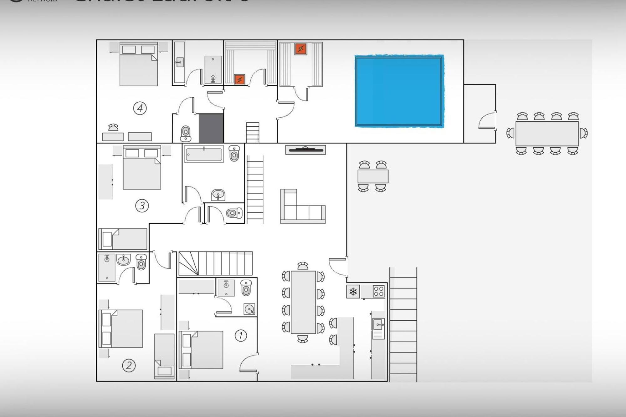 Chalet Ladroit - Ovo Network Les Clefs Luaran gambar